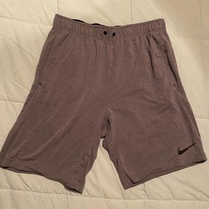 Gray Nike Dri-fit Shorts